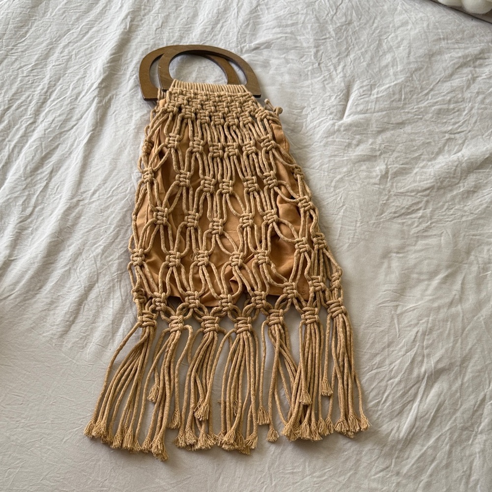 Handcrafted Macramé Bag